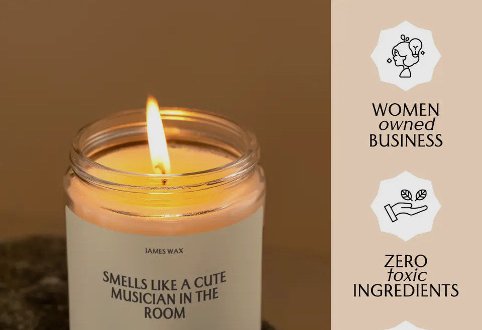Smells Like A Cute Musician in the Room Candle