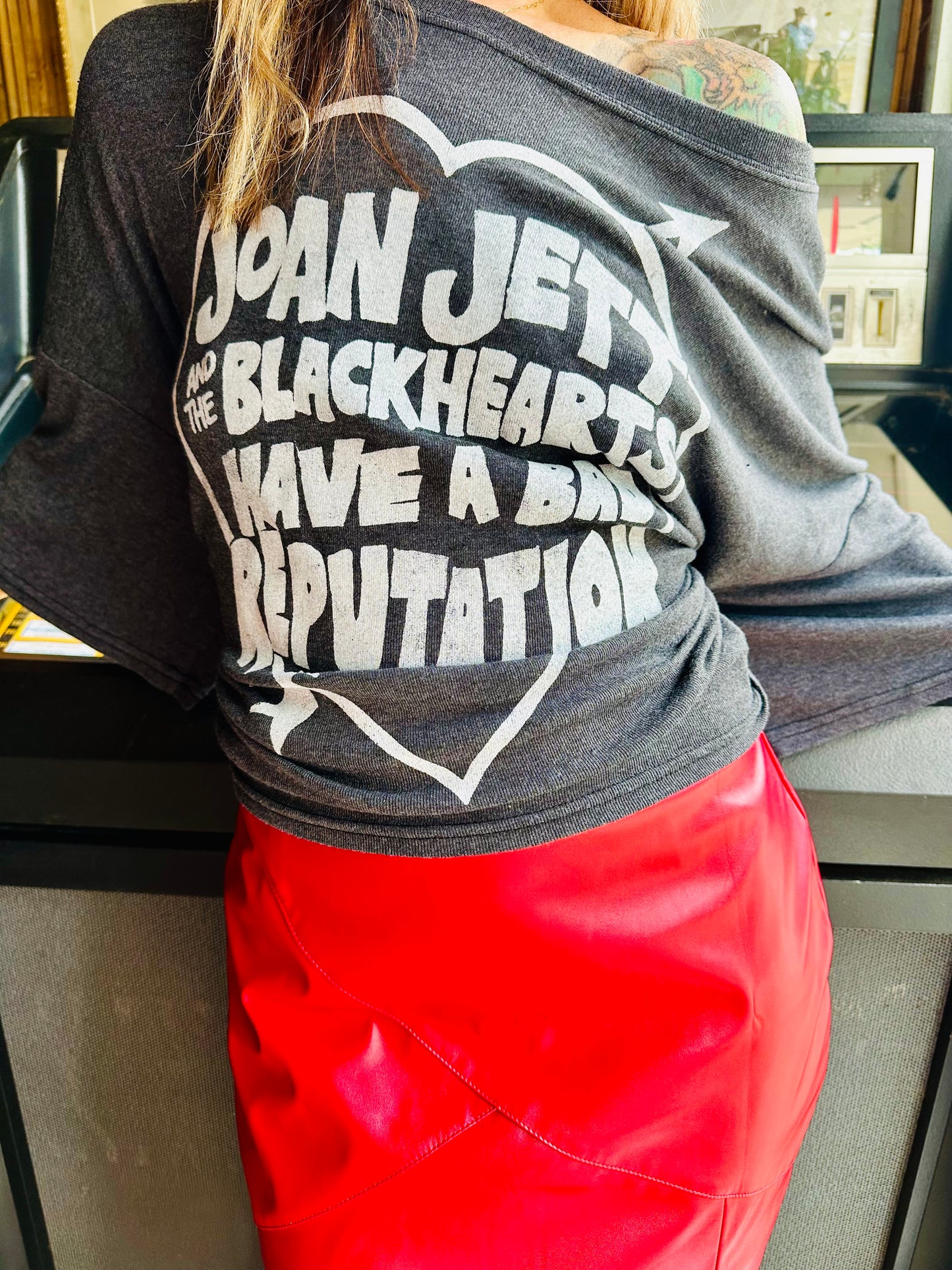 Joan Jett Oversized Tee