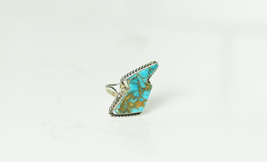 Turquoise Lightning Ring