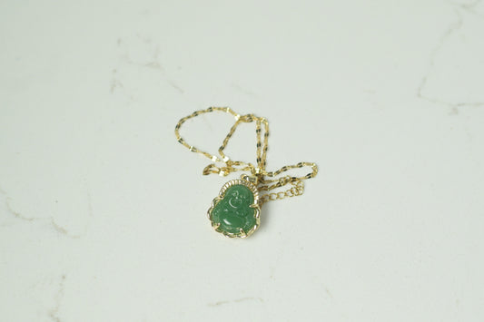 Jade Buddha Necklace