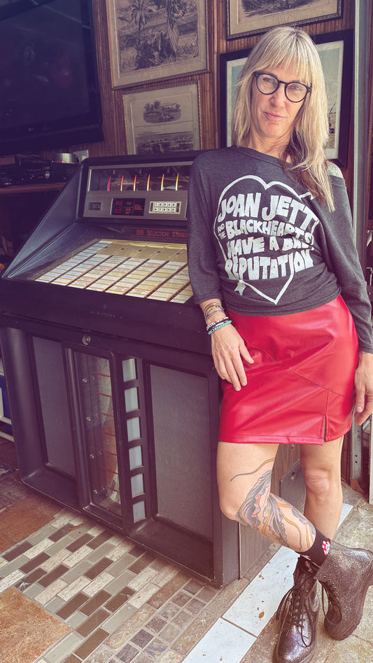 Joan Jett Oversized Tee