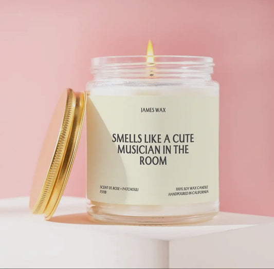 Smells Like A Cute Musician in the Room Candle